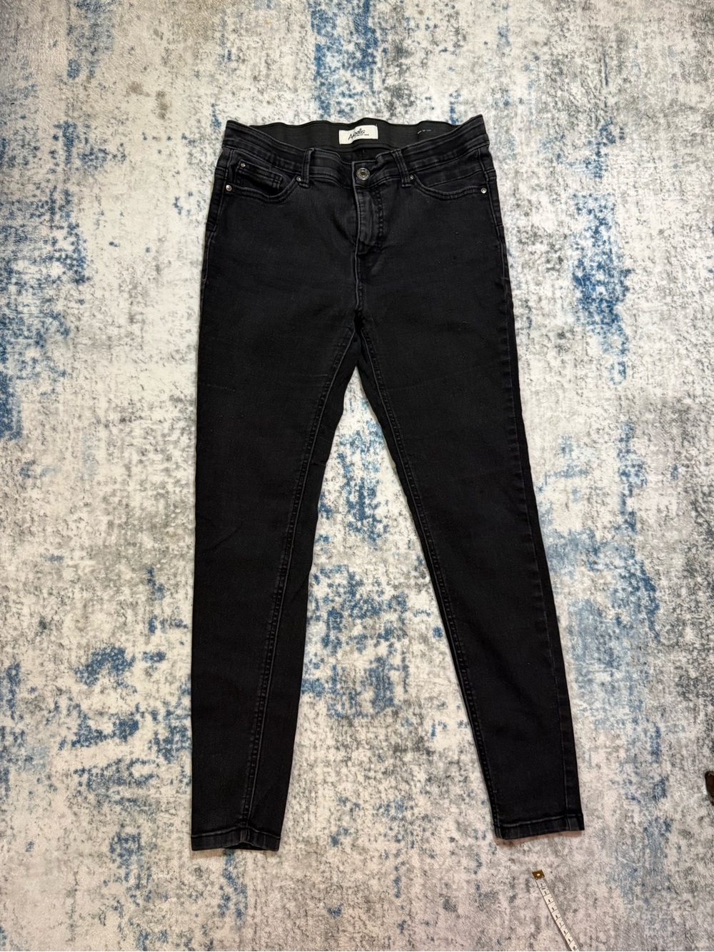 Women's Black High-Rise Skinny Jeans